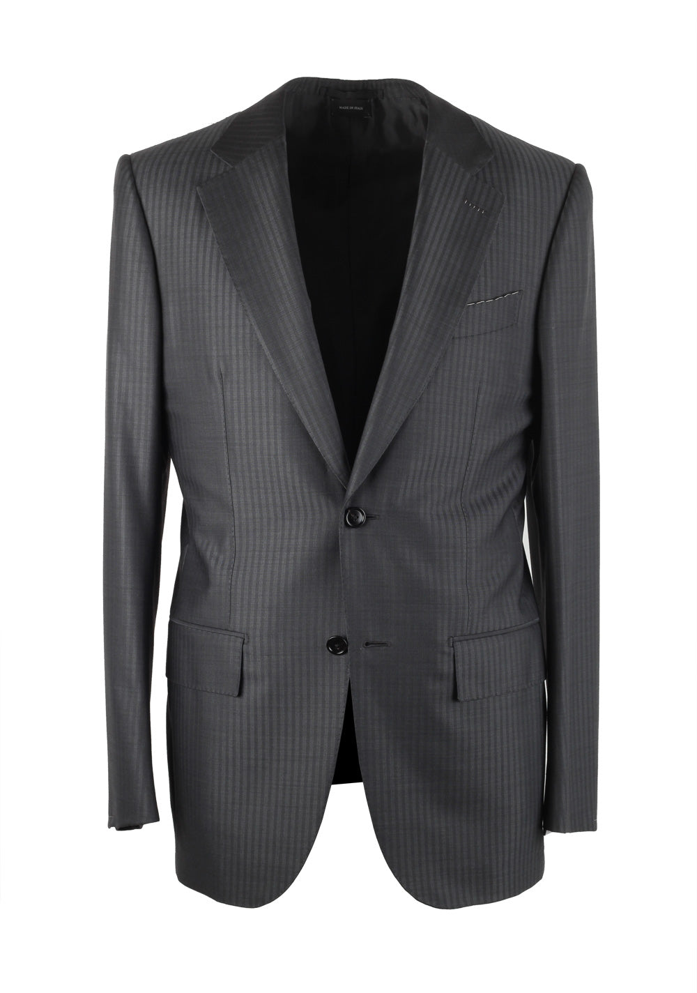 Ermenegildo Zegna Premium Couture Gray Suit Size 46 / 36R U.S.