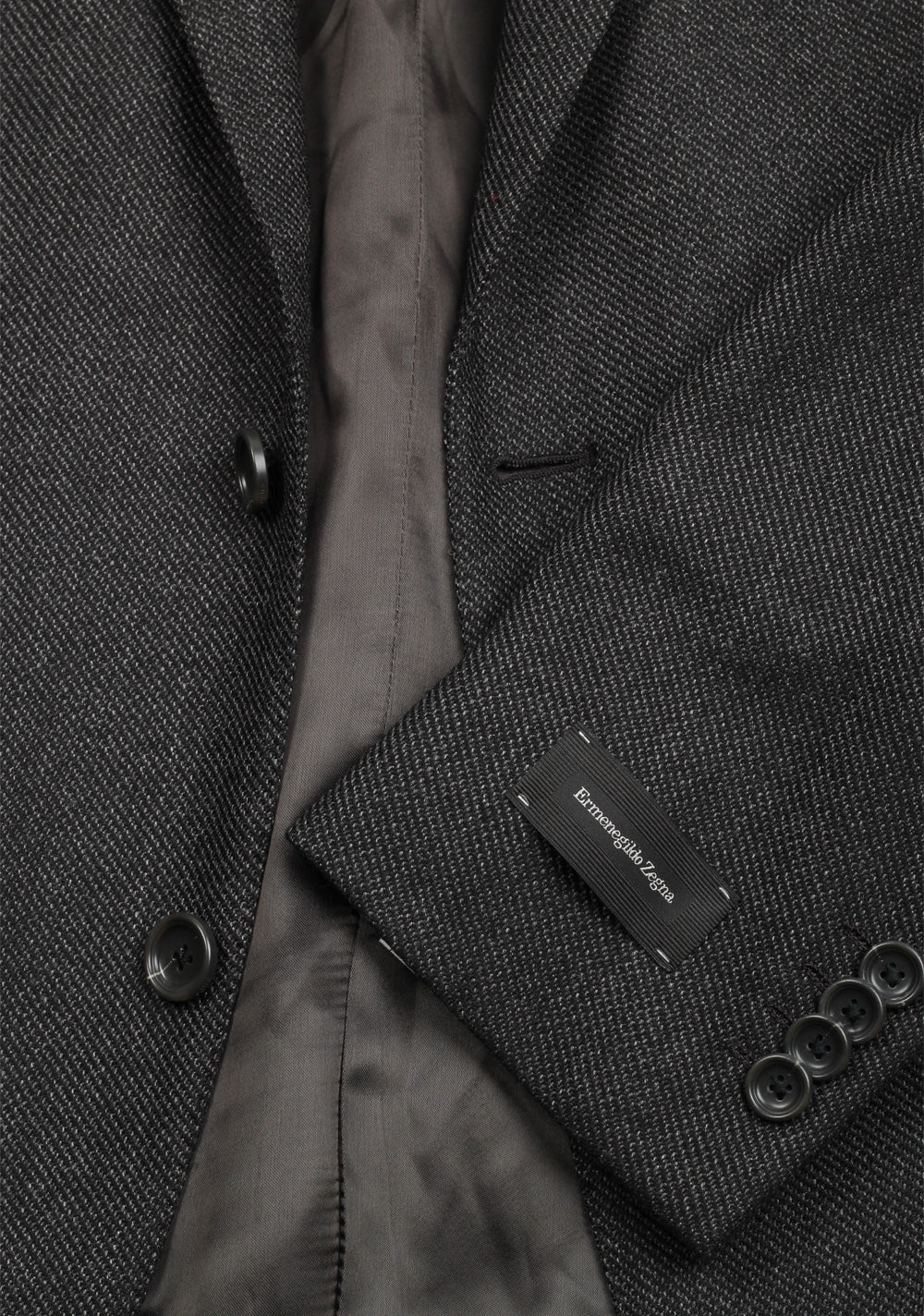 Ermenegildo Zegna Mila Gray Sport Coat Size 50 / 40R U.S.