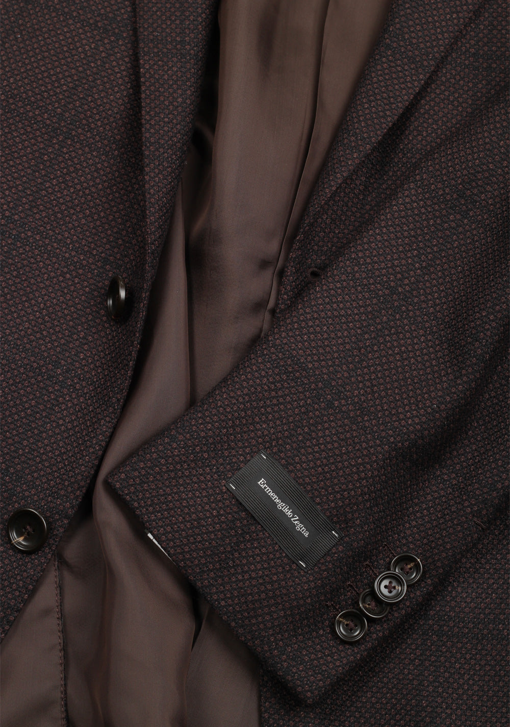 Ermenegildo Zegna Premium Couture Brown Sport Coat Size 50 / 40R U.S.
