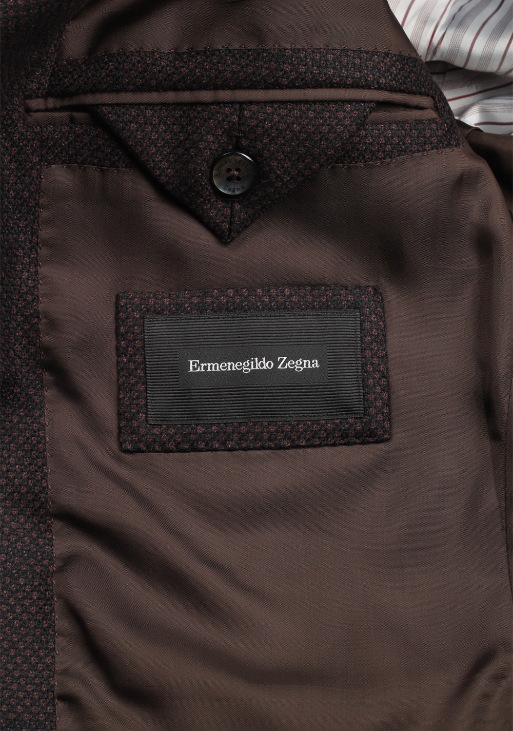 Ermenegildo Zegna Premium Couture Brown Sport Coat Size 50 / 40R U.S.