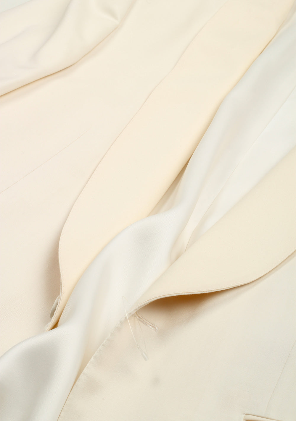 Ermenegildo Zegna Mila Ivory Tuxedo Dinner Jacket