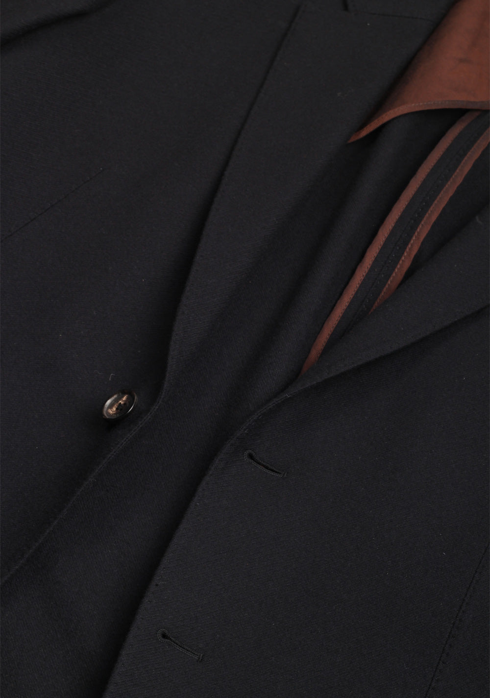 Ermenegildo Zegna Trofeo Cashmere Black Sport Coat Size 56 / 46R U.S.
