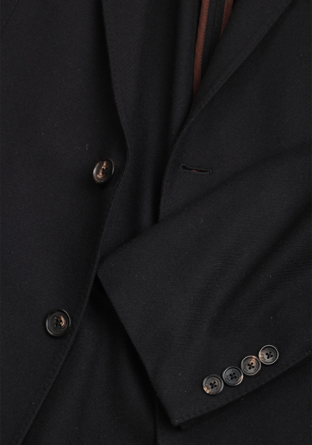 Ermenegildo Zegna Trofeo Cashmere Black Sport Coat Size 56 / 46R U.S.