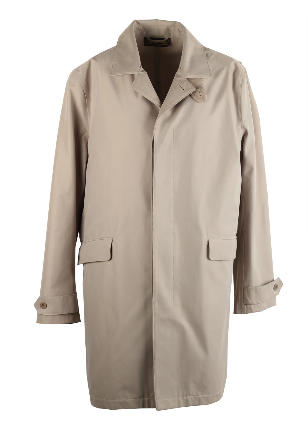Loro Piana Beige Storm System Rain Coat Size XL / 54 / 44R U.S.