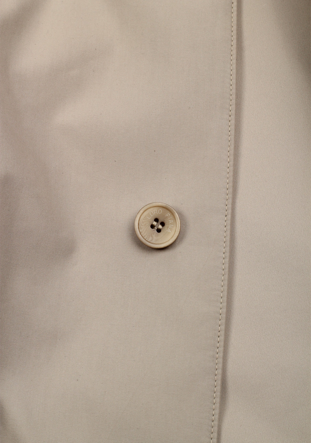 Loro Piana Beige Storm System Rain Coat Size XL / 54 / 44R U.S.