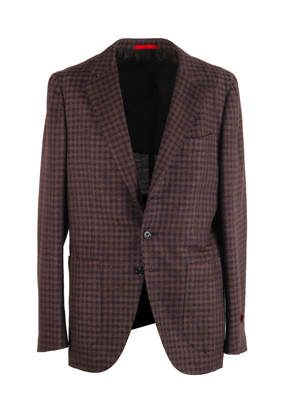 Isaia Napoli Brown Sailor Sport Coat Size 50 / 40R U.S.