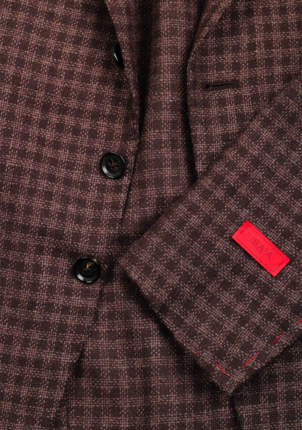 Isaia Napoli Brown Sailor Sport Coat Size 50 / 40R U.S.