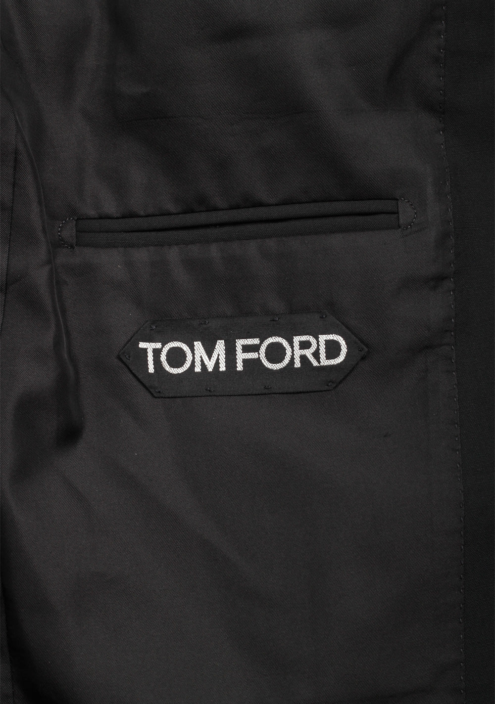 TOM FORD O'Connor Solid Black Suit Fit Y