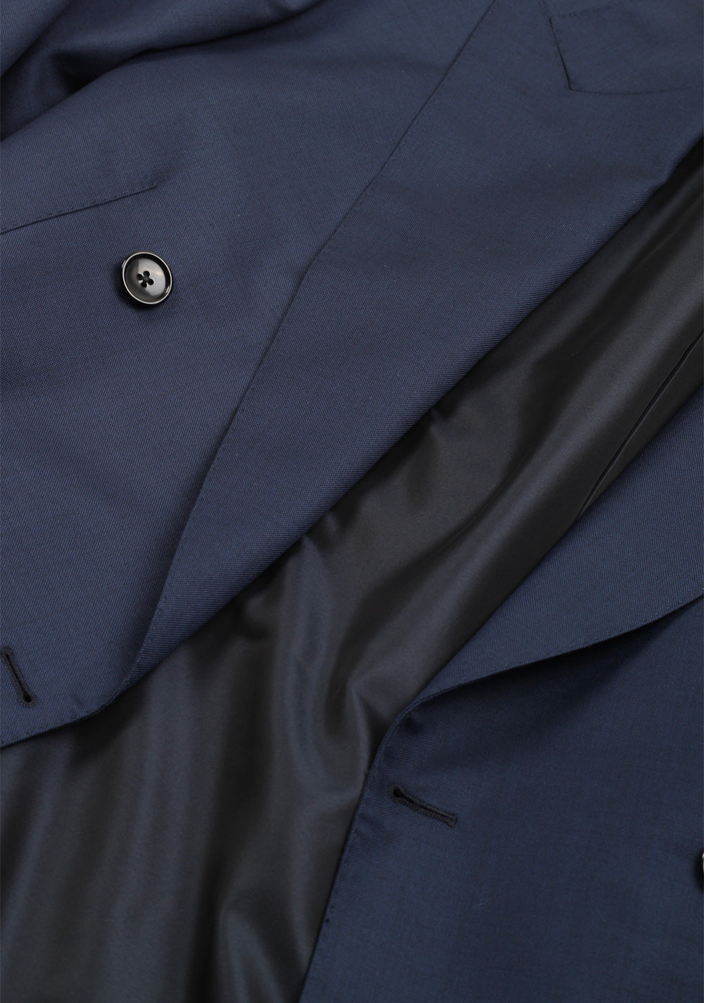 TOM FORD Shelton Solid Blue Double Breasted Suit