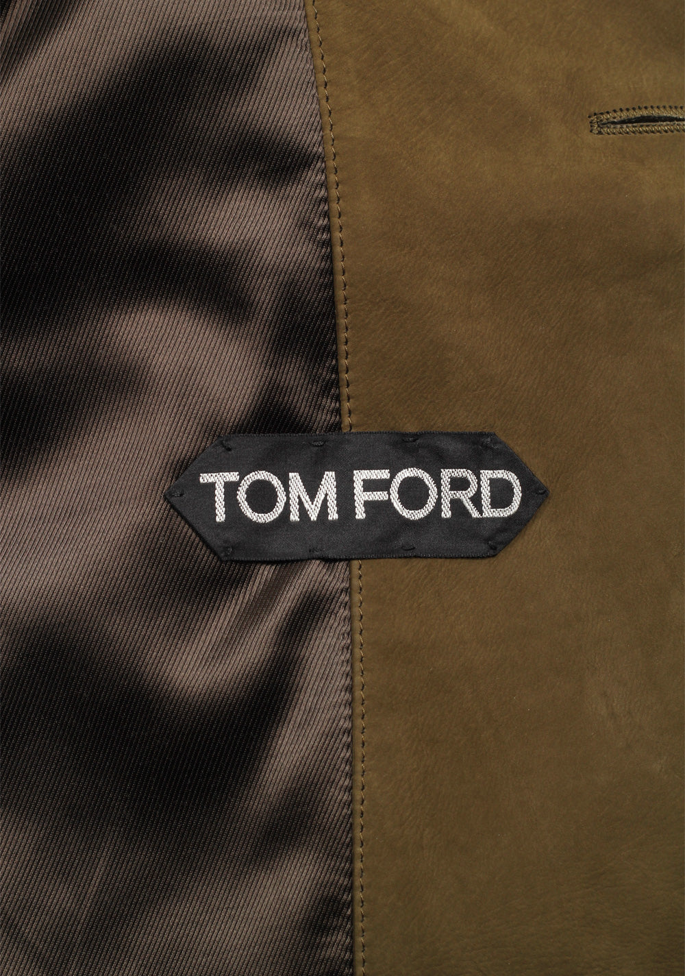 TOM FORD Cashmere Sartorial Leather Jacket Coat
