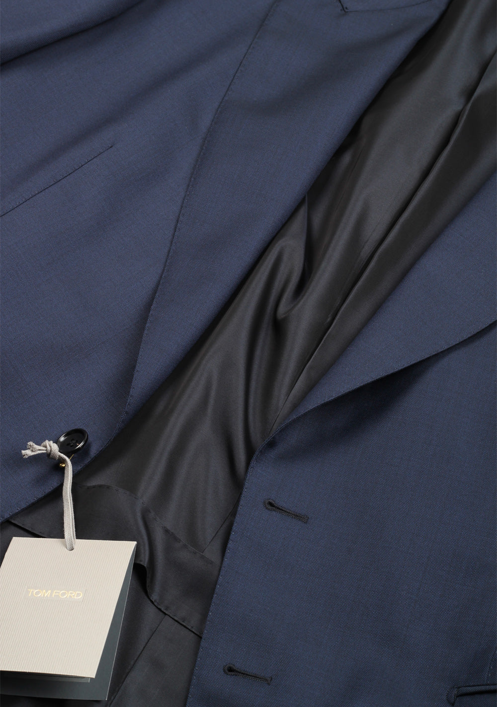 TOM FORD Shelton Solid Blue Suit