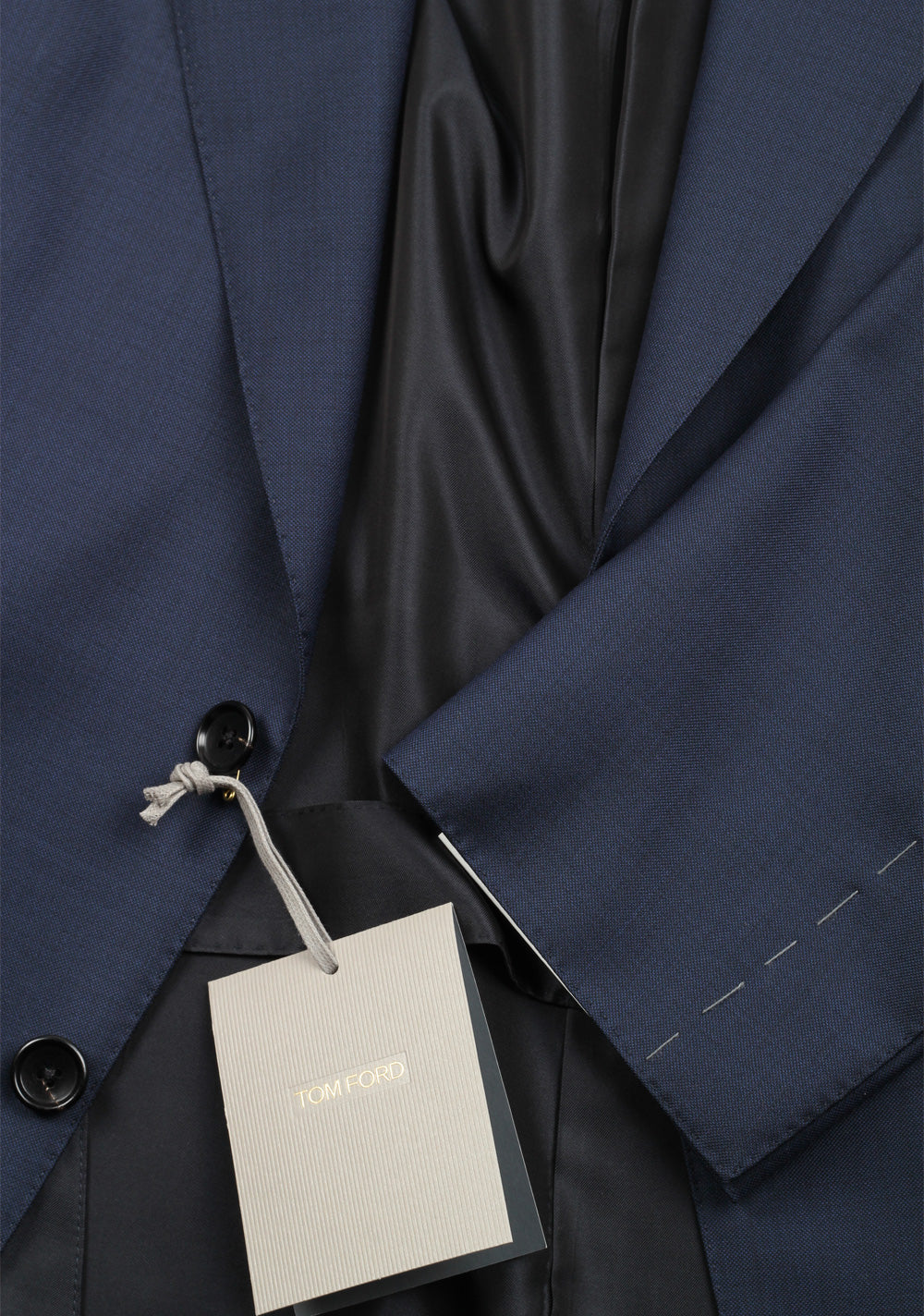 TOM FORD Shelton Solid Blue Suit