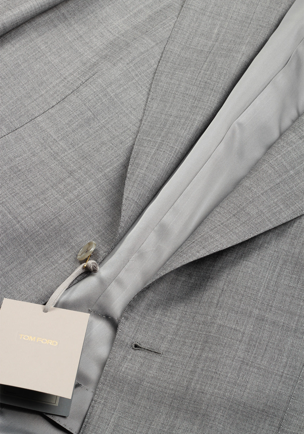 TOM FORD Shelton Solid Gray Suit