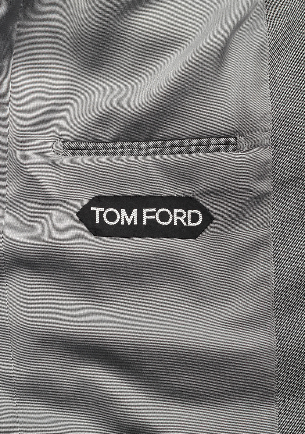 TOM FORD Shelton Solid Gray Suit
