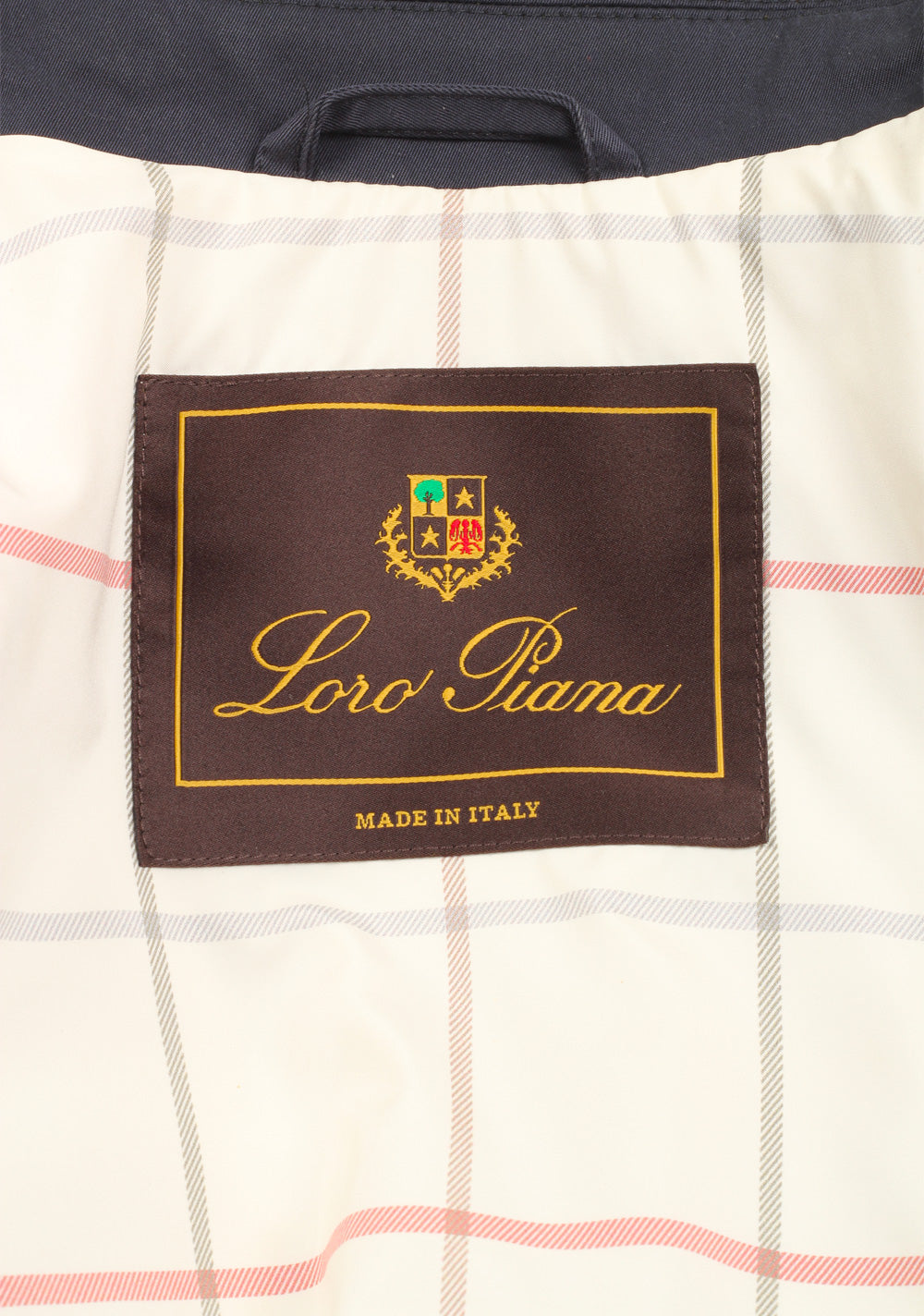 Loro Piana Blue Double Breasted Coat Size L / 52 IT / 42R U.S. Outerwear