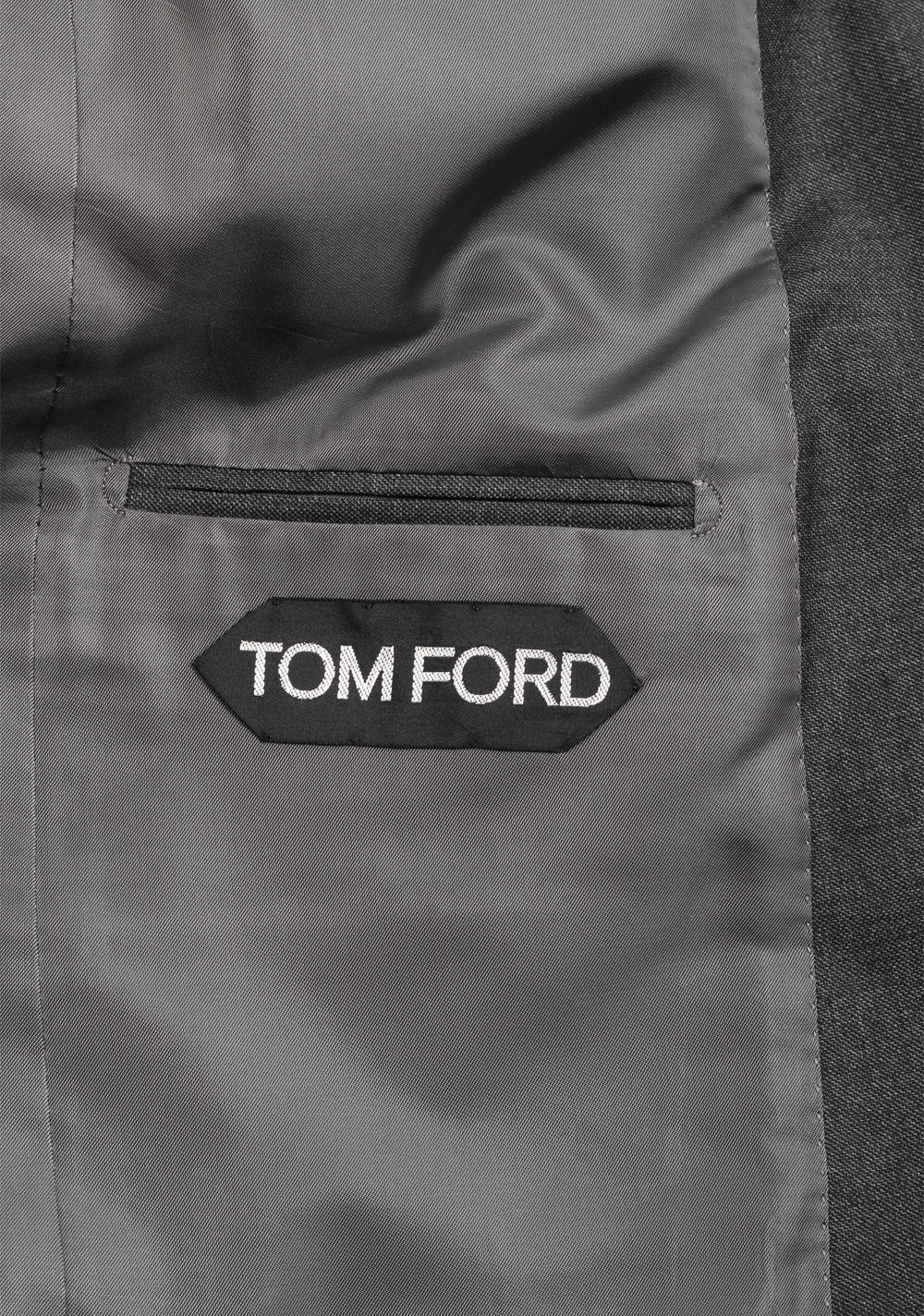 TOM FORD Windsor  Gray Sport Coat Size 48L / 38L In Wool