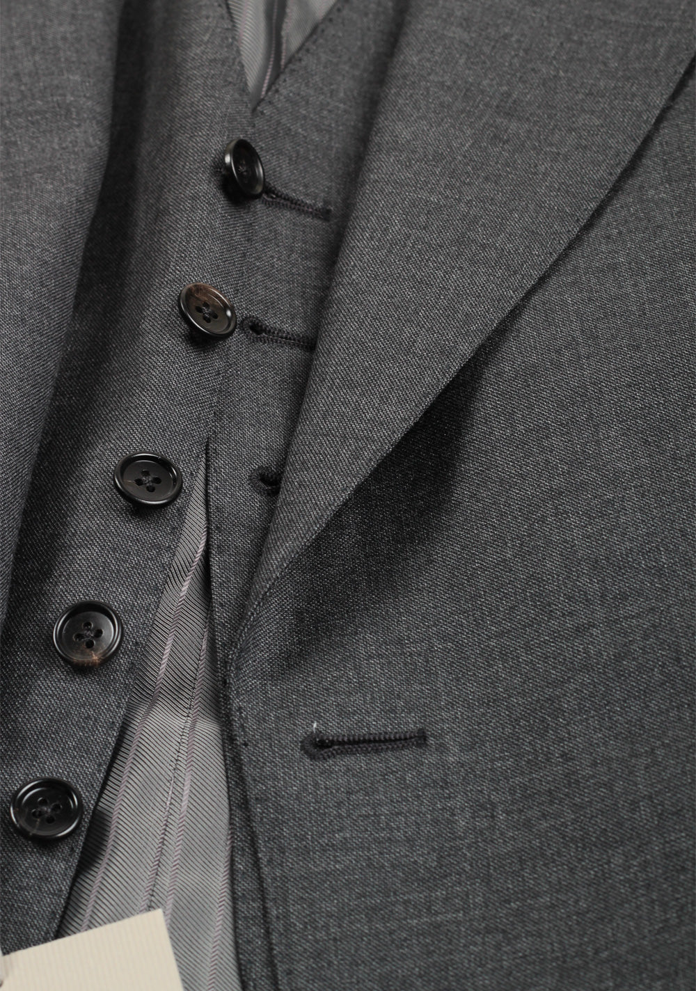 TOM FORD Windsor Gray 3 Piece Suit Size 50 / 40R U.S. Wool Fit A