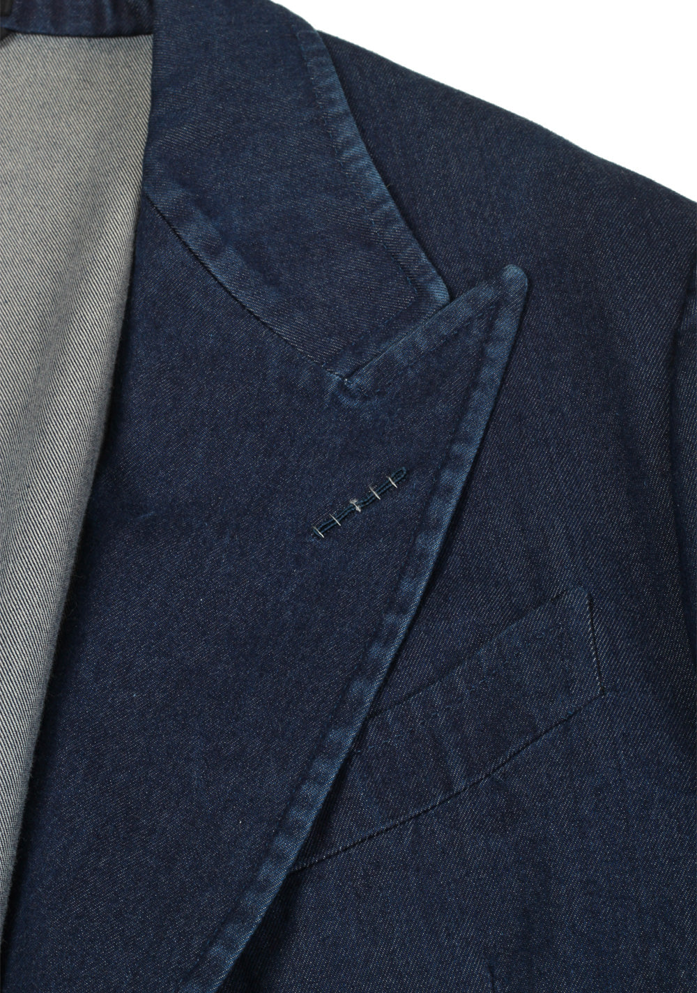 TOM FORD Shelton Blue Denim Sport Coat Size 48 / 38R U.S.