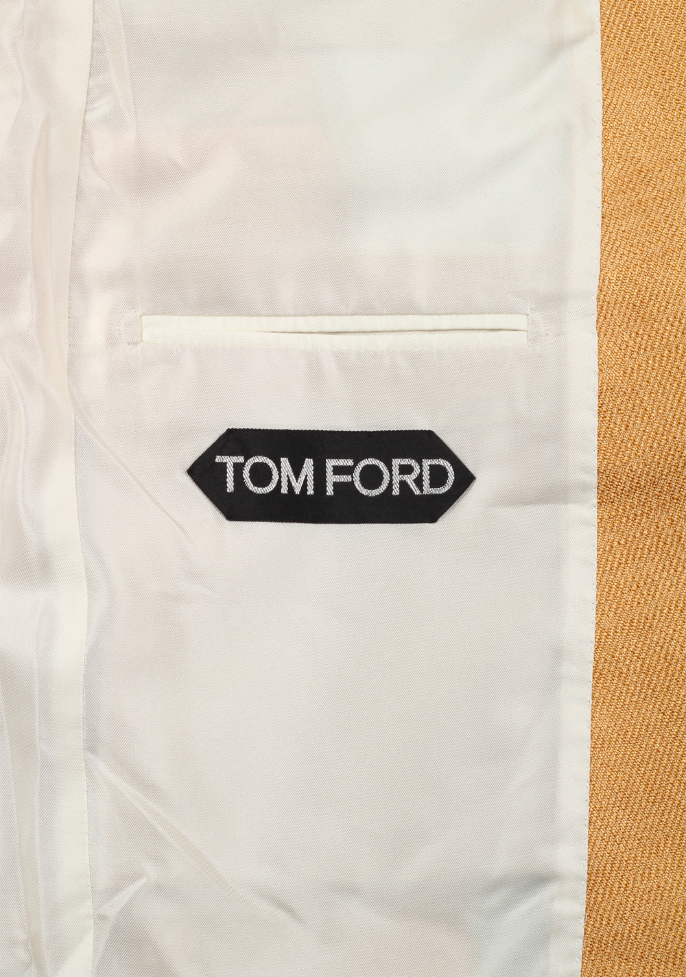 TOM FORD Shelton Gold Sport Coat Tuxedo Dinner Jacket Size Size 48 / 38R U.S.