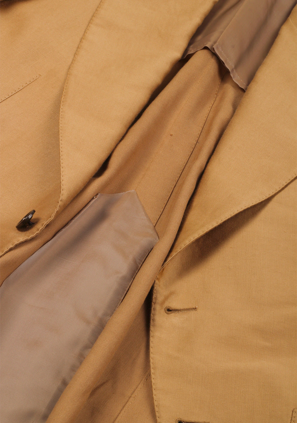 TOM FORD Atticus Sand Suit Size 46 / 36R U.S. In Cotton Linen
