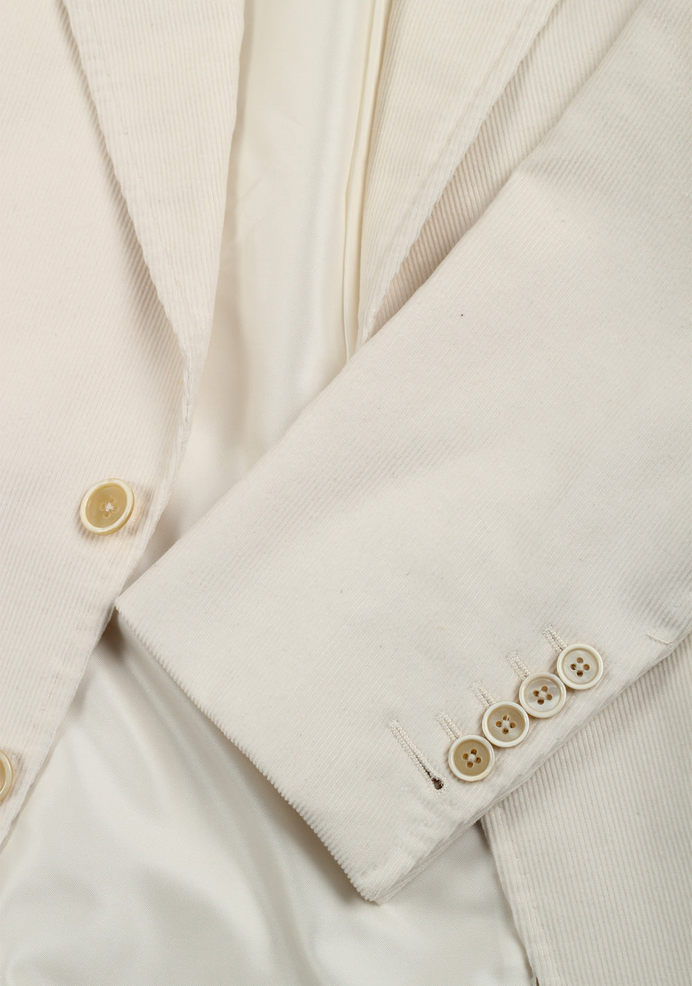 TOM FORD Shelton Off White Sport Coat Size 48 / 38R U.S. In Cotton Linen