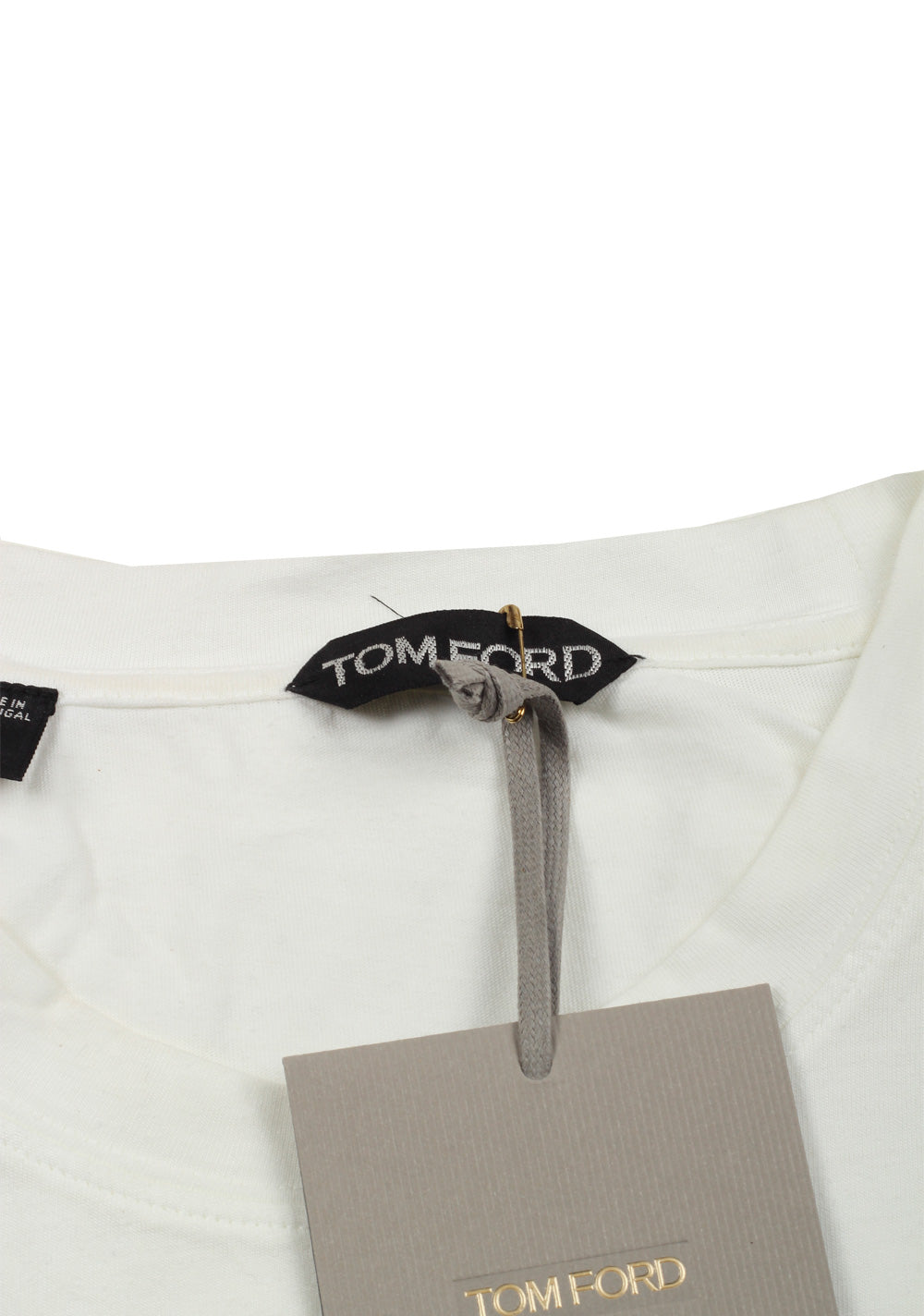 TOM FORD White Tee Shirt Size 48 / 38R U.S.