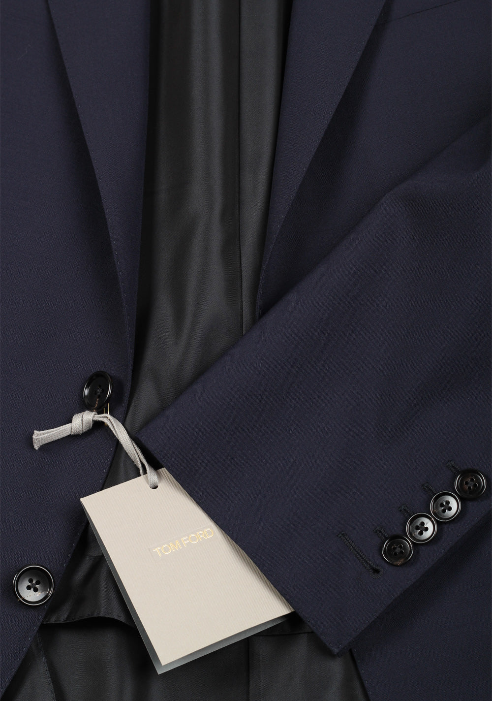 TOM FORD O'Connor Solid Blue Suit Fit Y