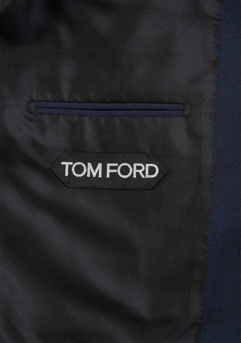 TOM FORD Shelton Solid Blue Suit