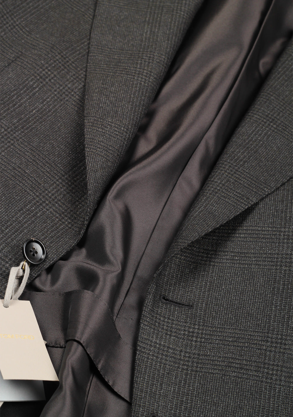 TOM FORD Shelton Checked Gray Suit