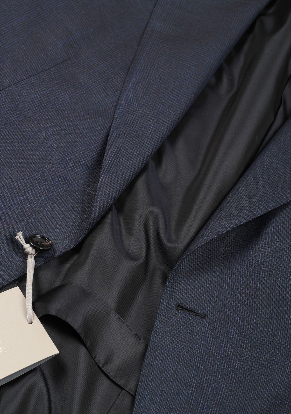 TOM FORD Shelton Checked Blue Suit