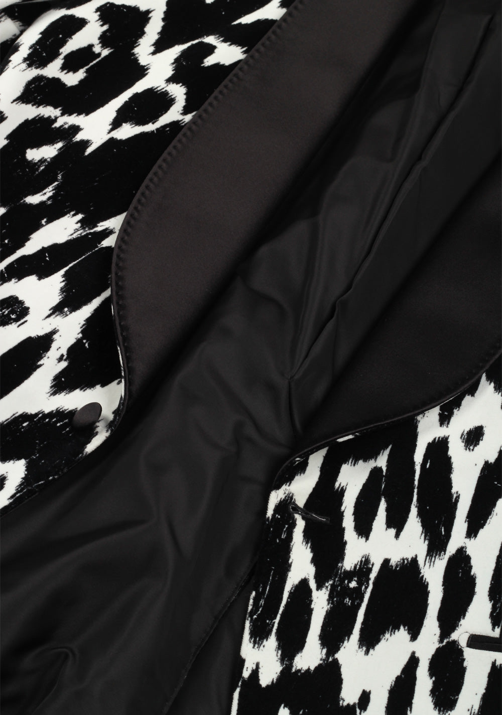 TOM FORD Shelton Flocked Animalier Tuxedo Dinner Jacket