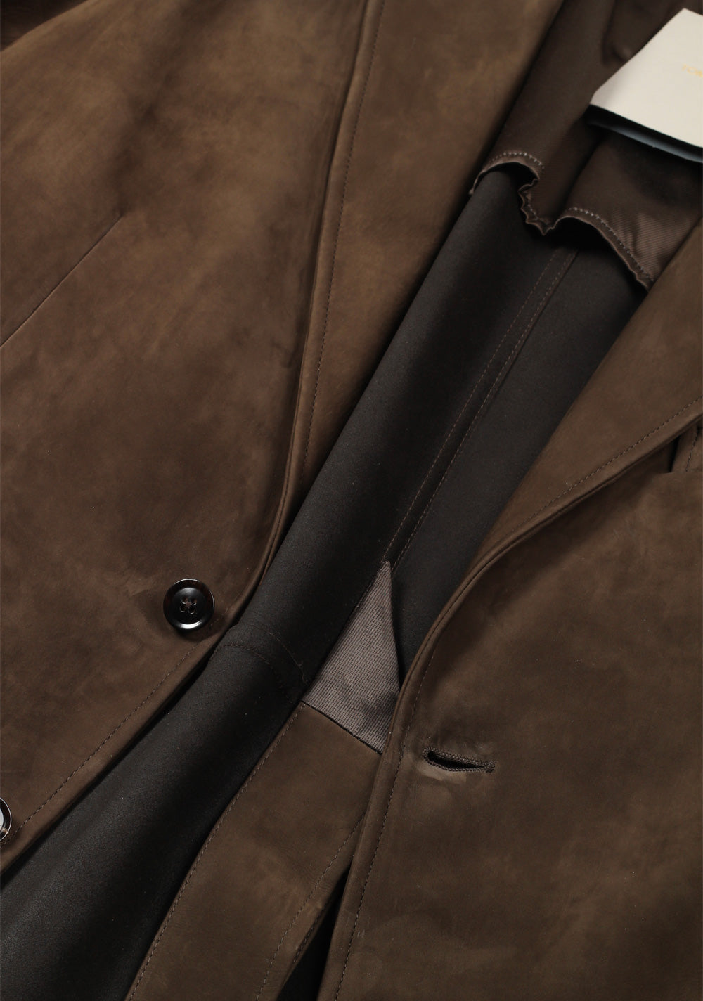 TOM FORD Cashmere Sartorial Leather Jacket Coat