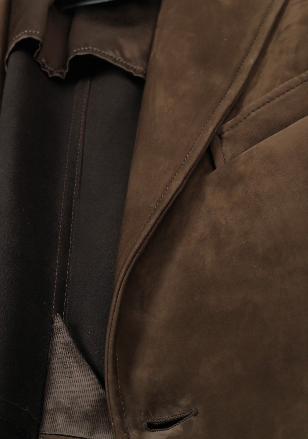 TOM FORD Cashmere Sartorial Leather Jacket Coat