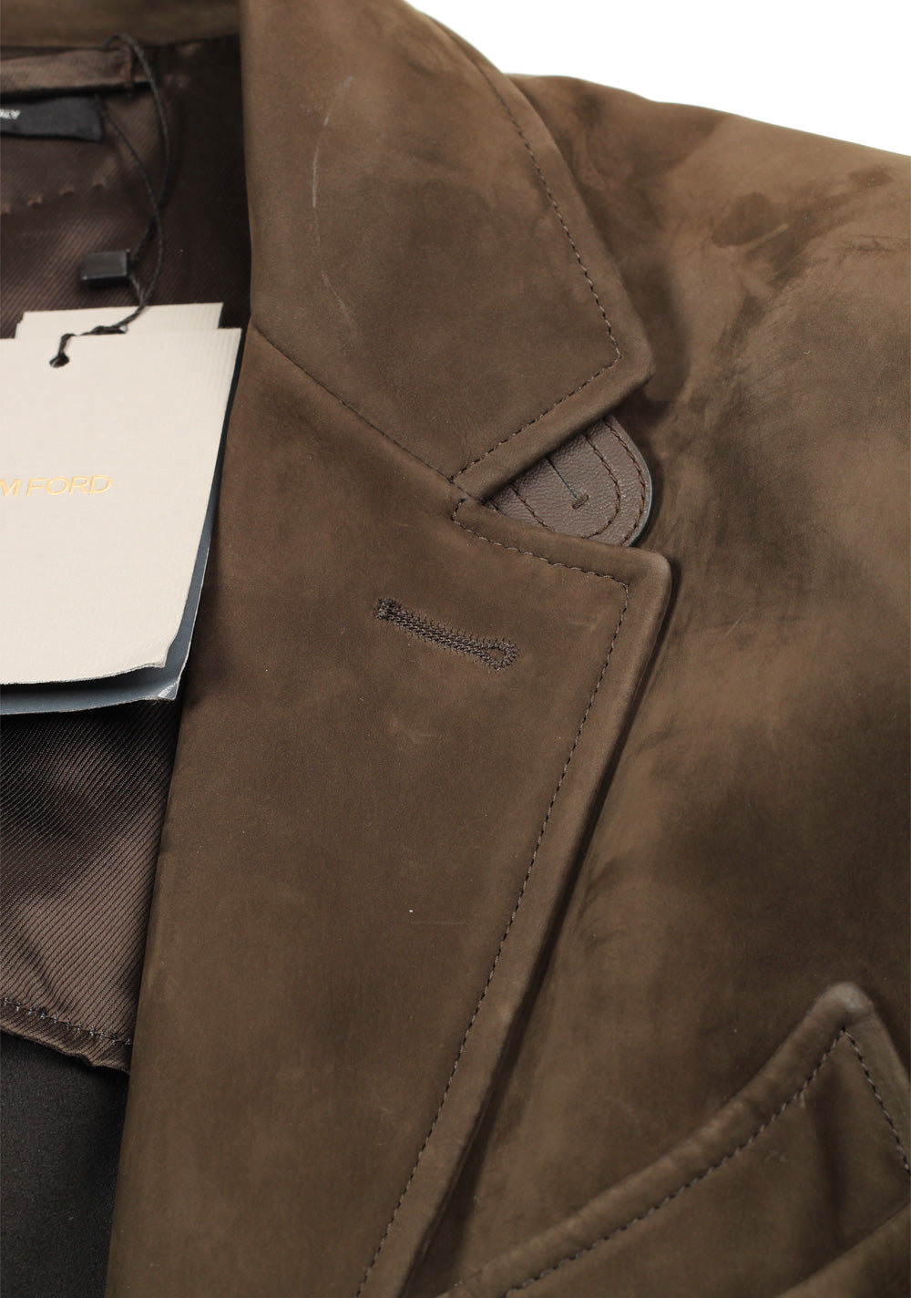 TOM FORD Cashmere Sartorial Leather Jacket Coat