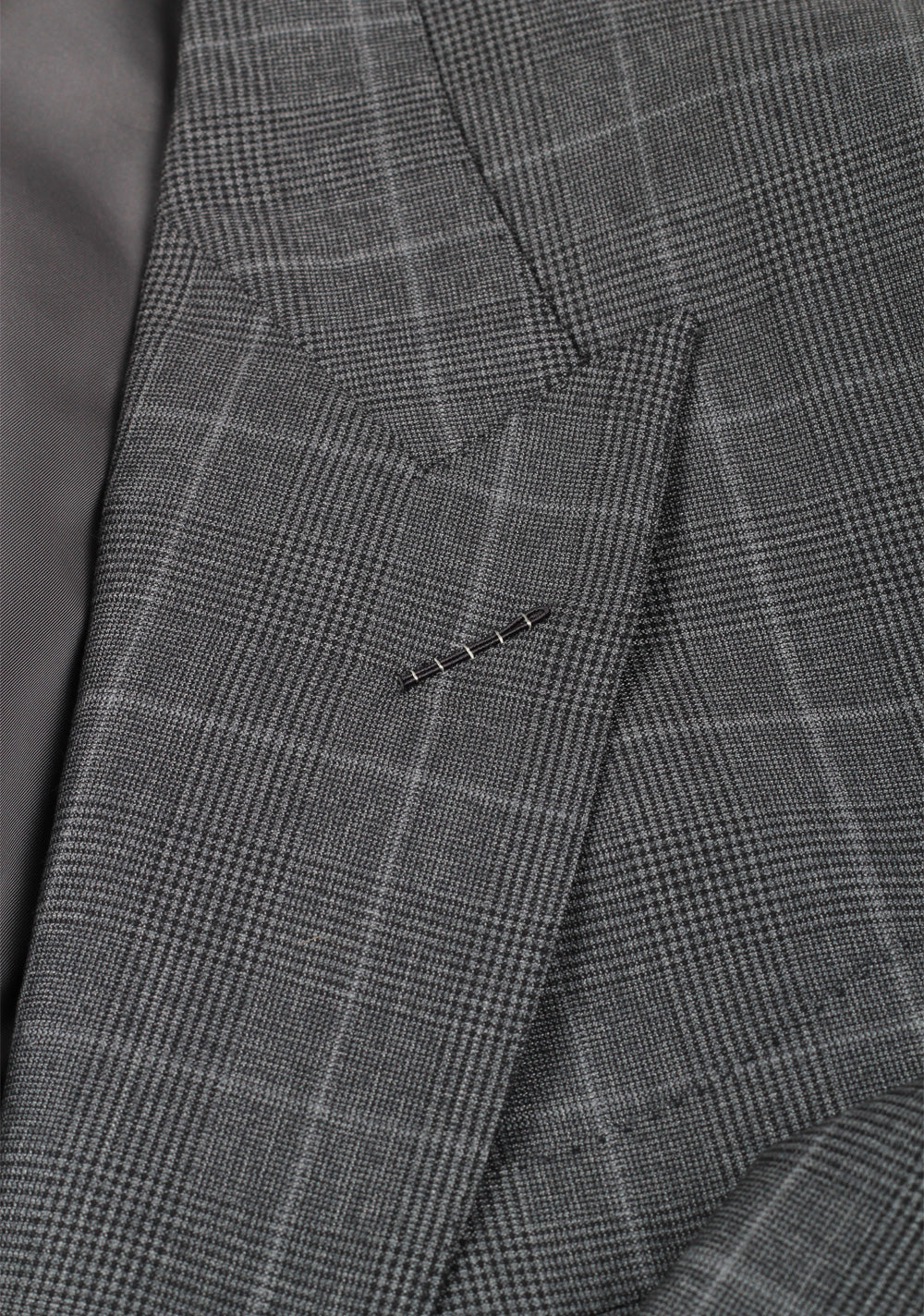 TOM FORD Windsor Gray Checked Suit Size 58 / 48R U.S. Wool Fit A