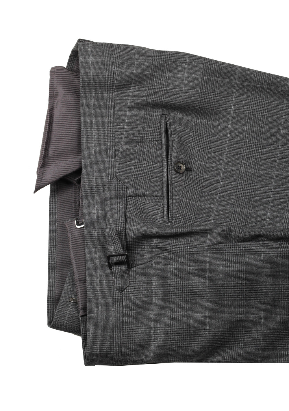 TOM FORD Windsor Gray Checked Suit Size 58 / 48R U.S. Wool Fit A