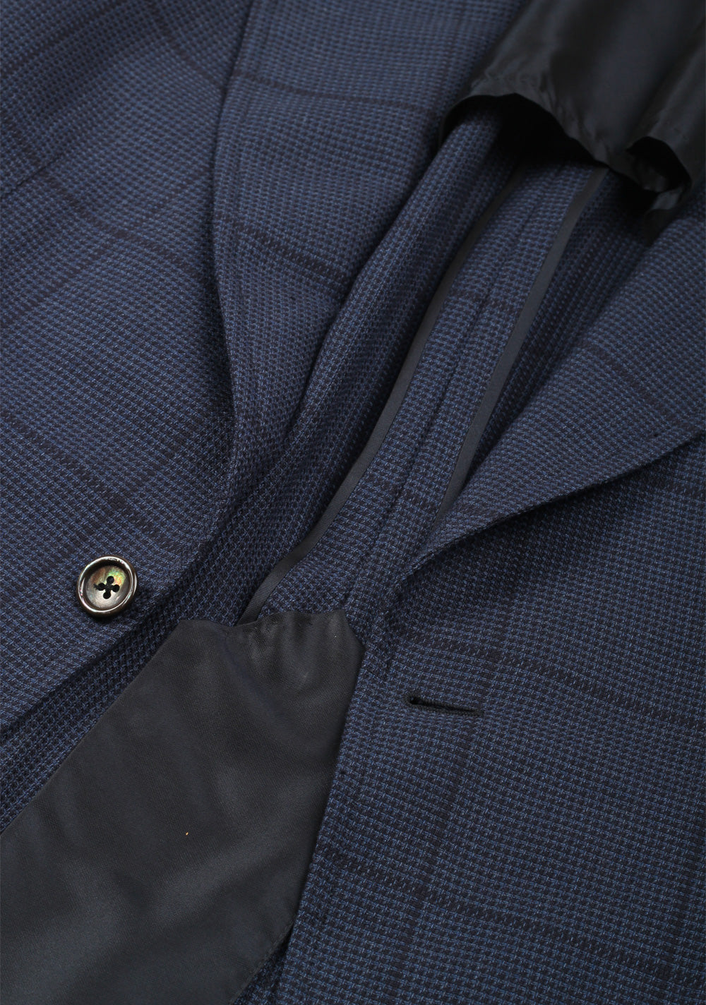 TOM FORD Spencer Blue Checked Sport Coat Size 50 / 40R U.S. Fit D