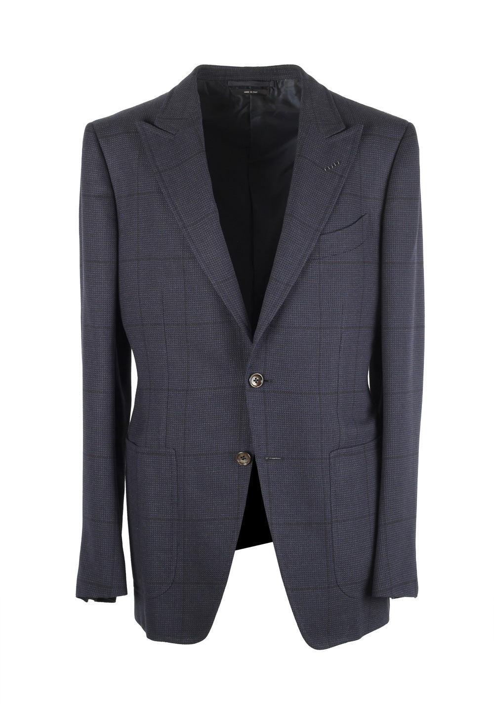 TOM FORD O'Connor Blue Checked Sport Coat