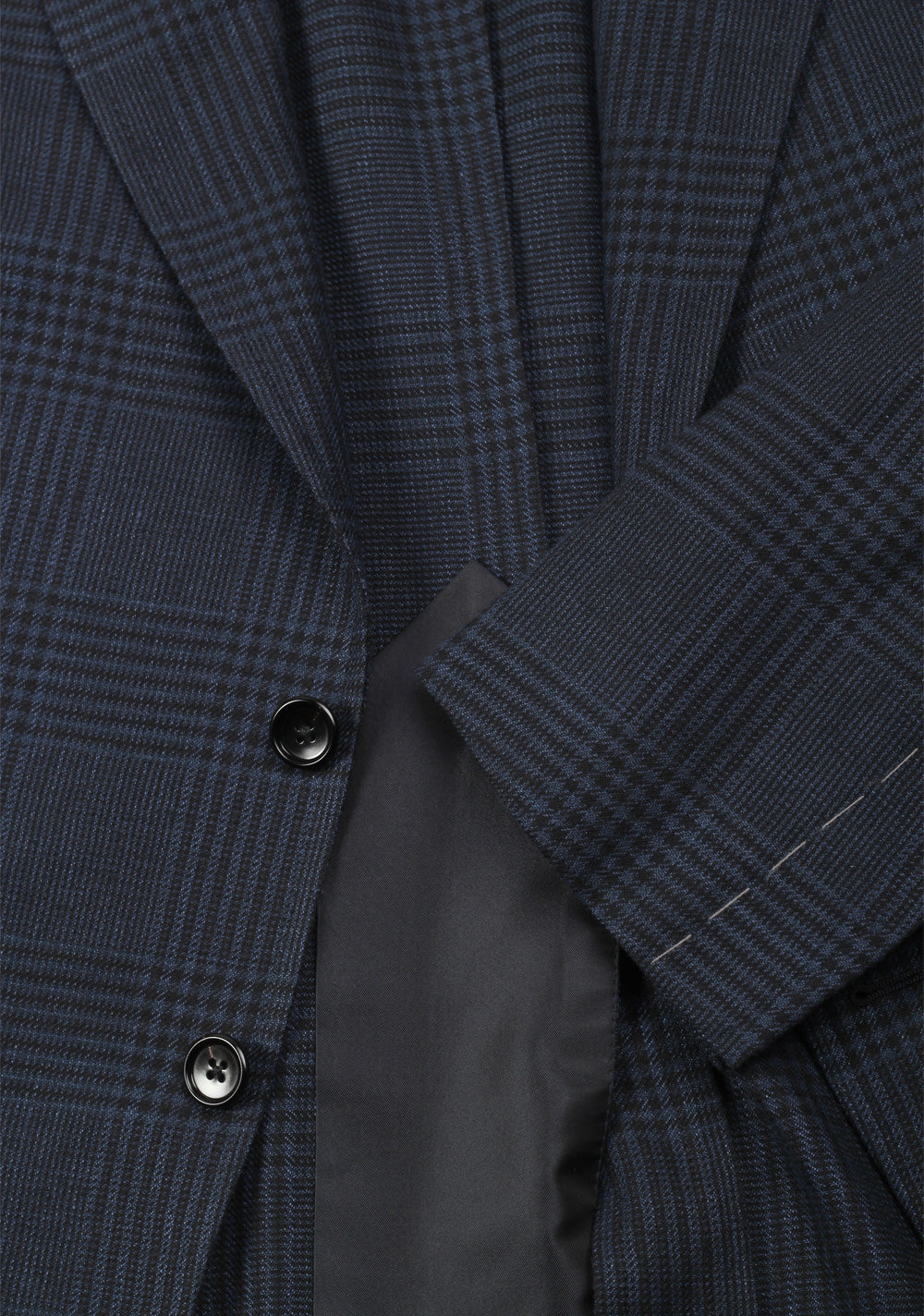 TOM FORD Shelton Blue Checked Sport Coat Size 56 / 46R U.S.