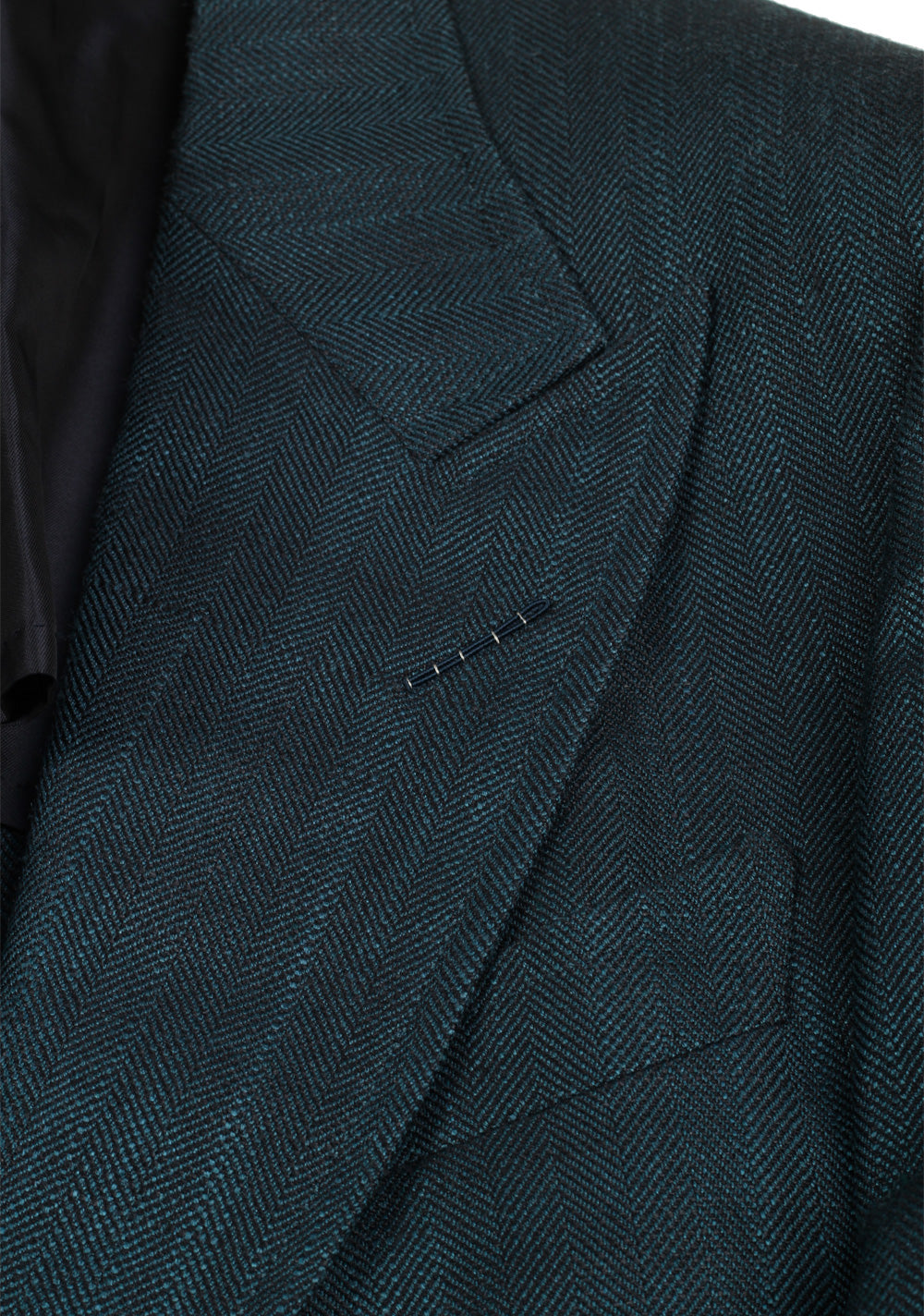 TOM FORD Spencer Teal Sport Coat Silk Blend