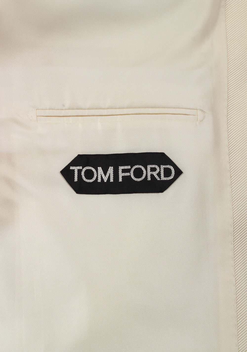 TOM FORD Windsor Ivory Signature Tuxedo Dinner Jacket Size 56 / 46R U.S. Fit A