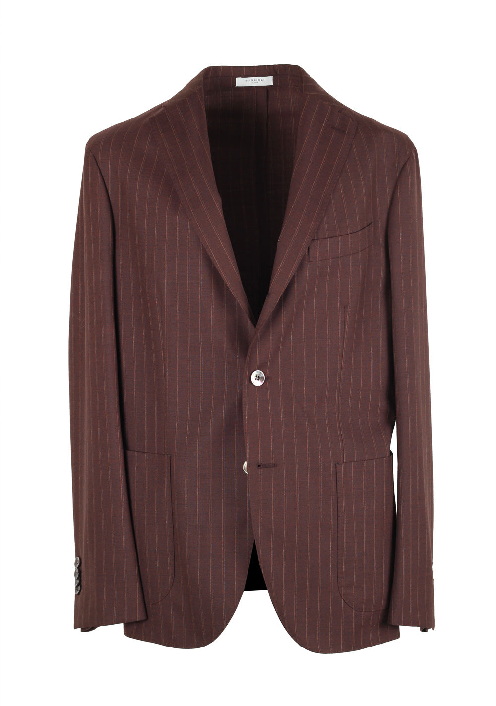 Boglioli K Jacket Brown Suit Size 50 / 40R U.S.