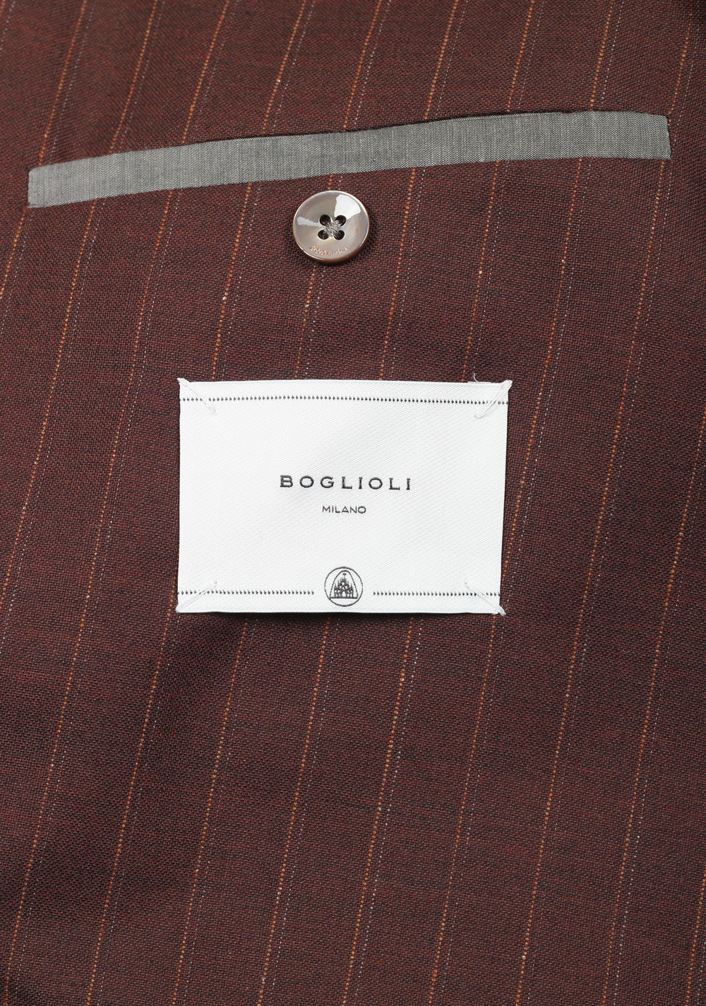 Boglioli K Jacket Brown Suit Size 50 / 40R U.S.