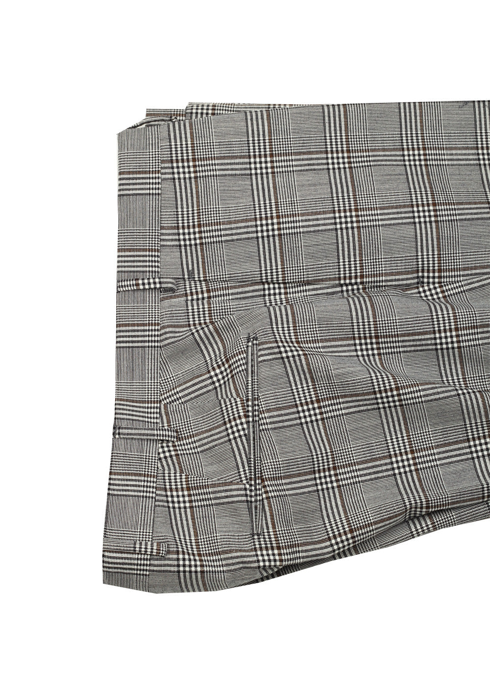 Boglioli 69 Gray Checked Suit Size 48 / 38R U.S.