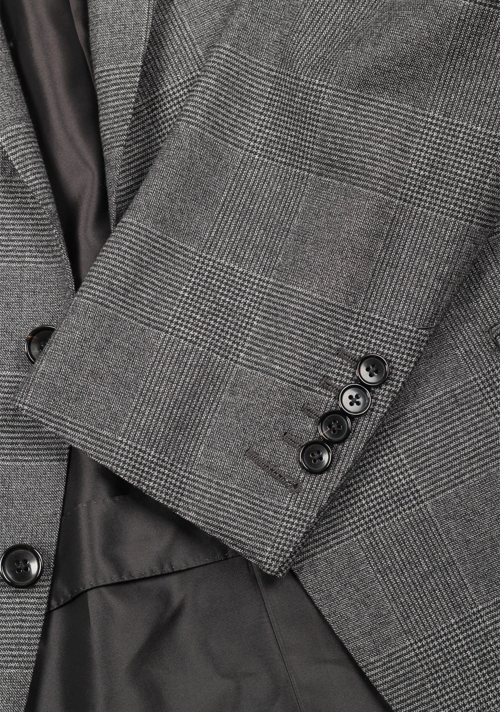 TOM FORD O'Connor Gray Checked Sport Coat Size 56 / 46R U.S. Fit Y