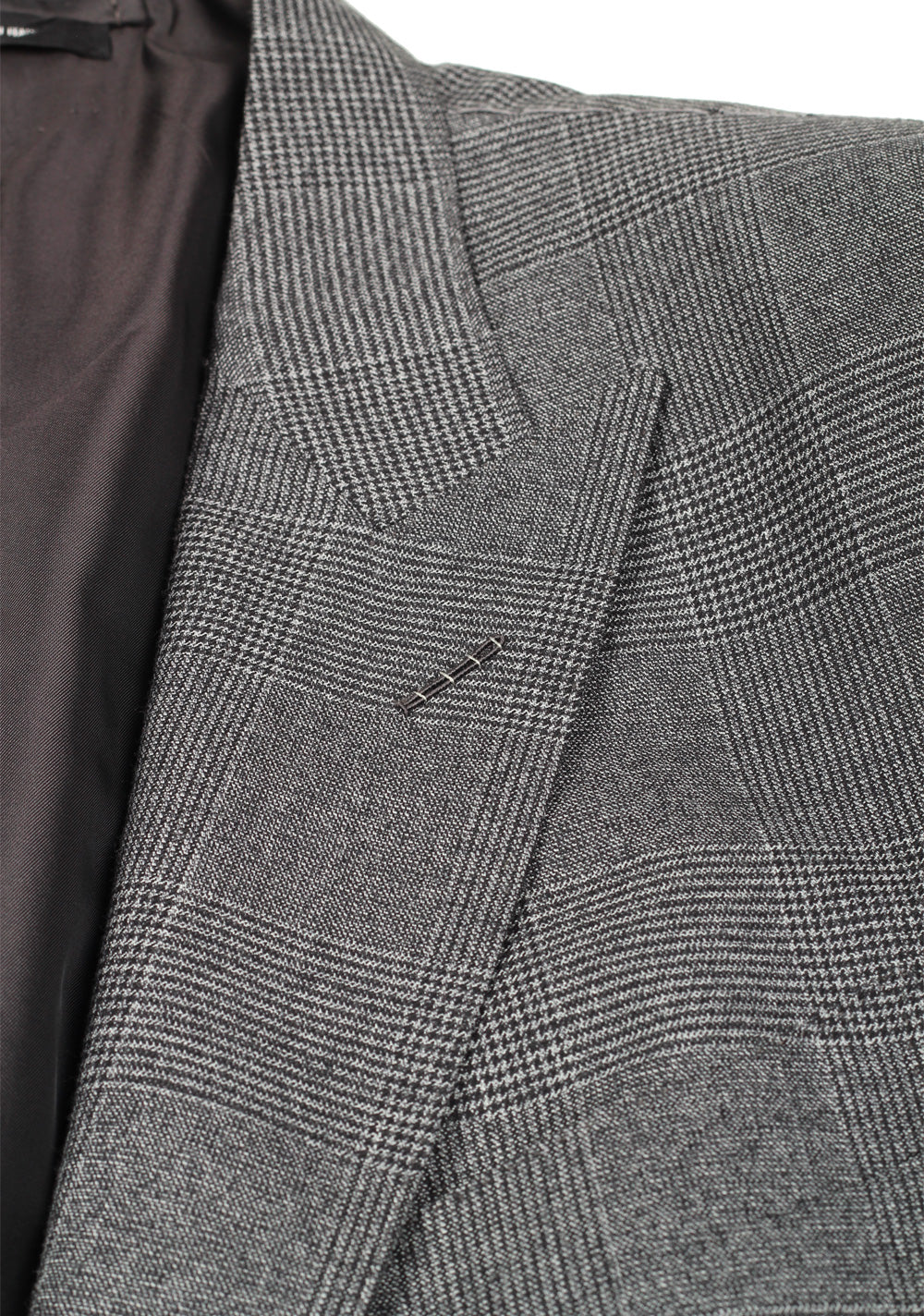 TOM FORD O'Connor Gray Checked Sport Coat Size 56 / 46R U.S. Fit Y