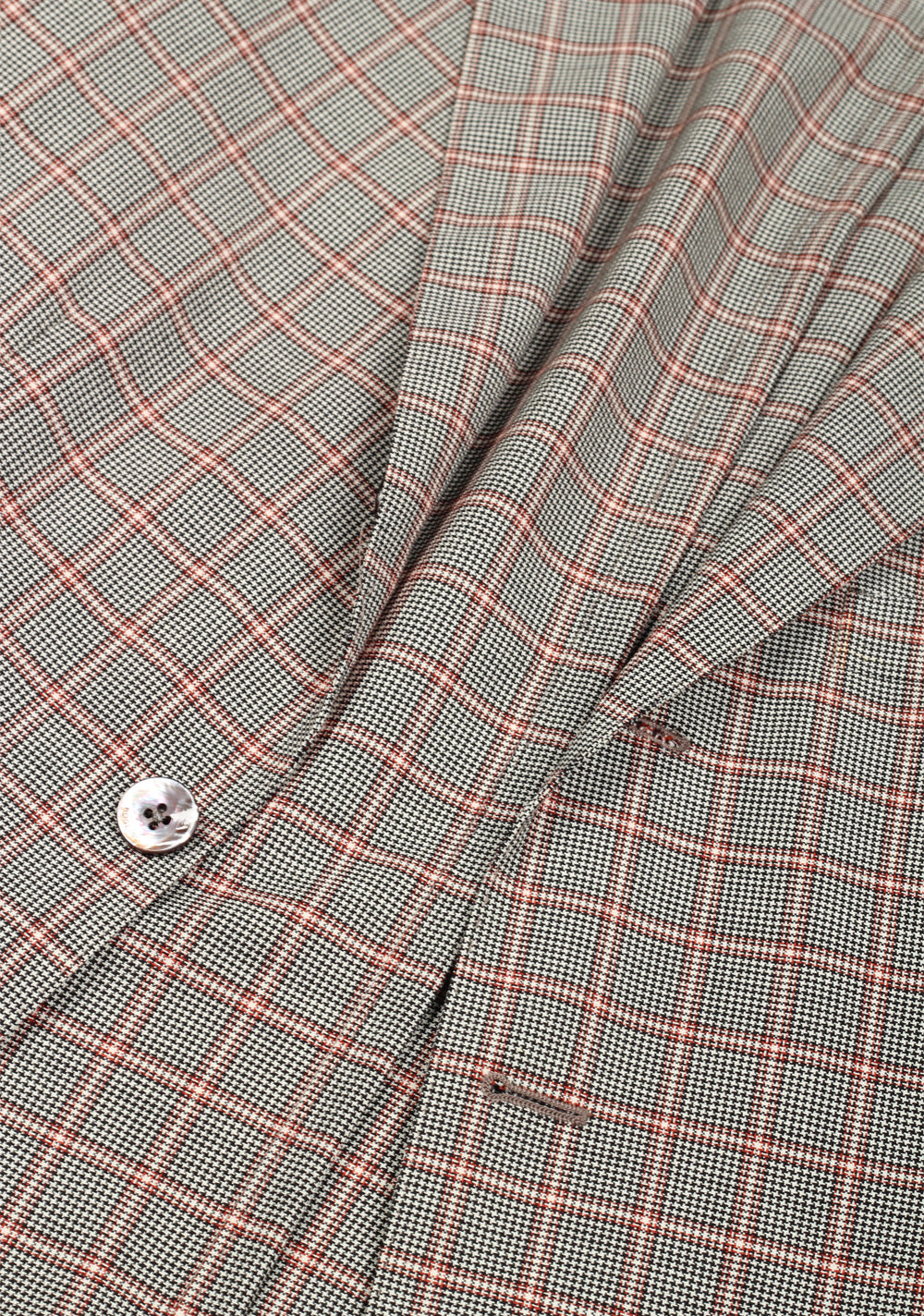 Boglioli K Jacket Brown Checked Suit Size 48 / 38R U.S.