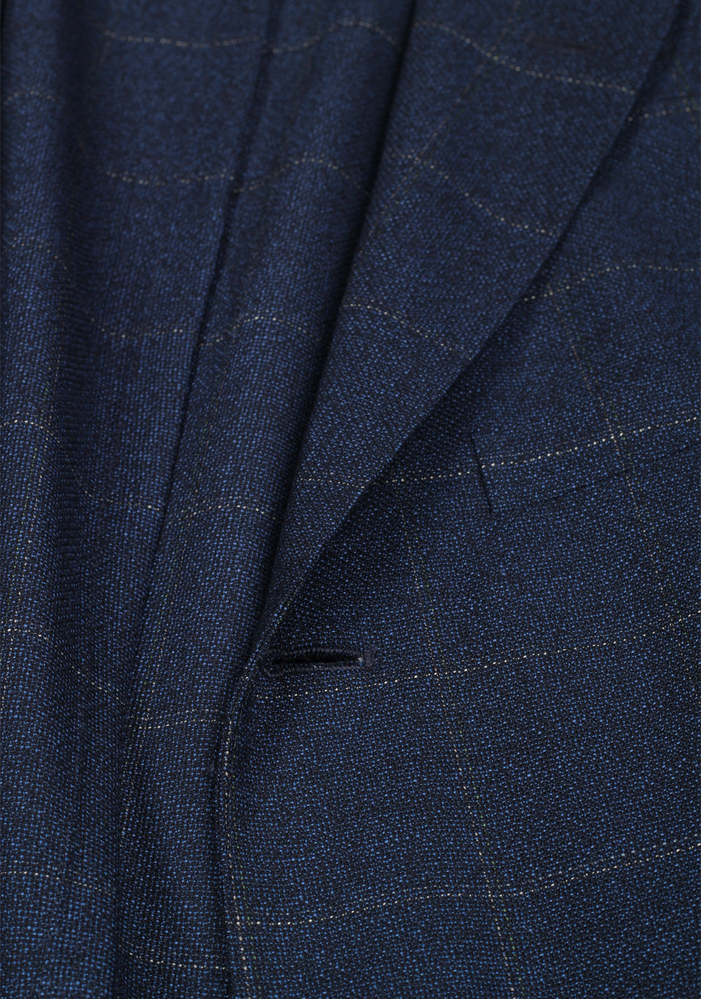 Boglioli K Jacket Blue Checked Suit Size 48 / 38R U.S.