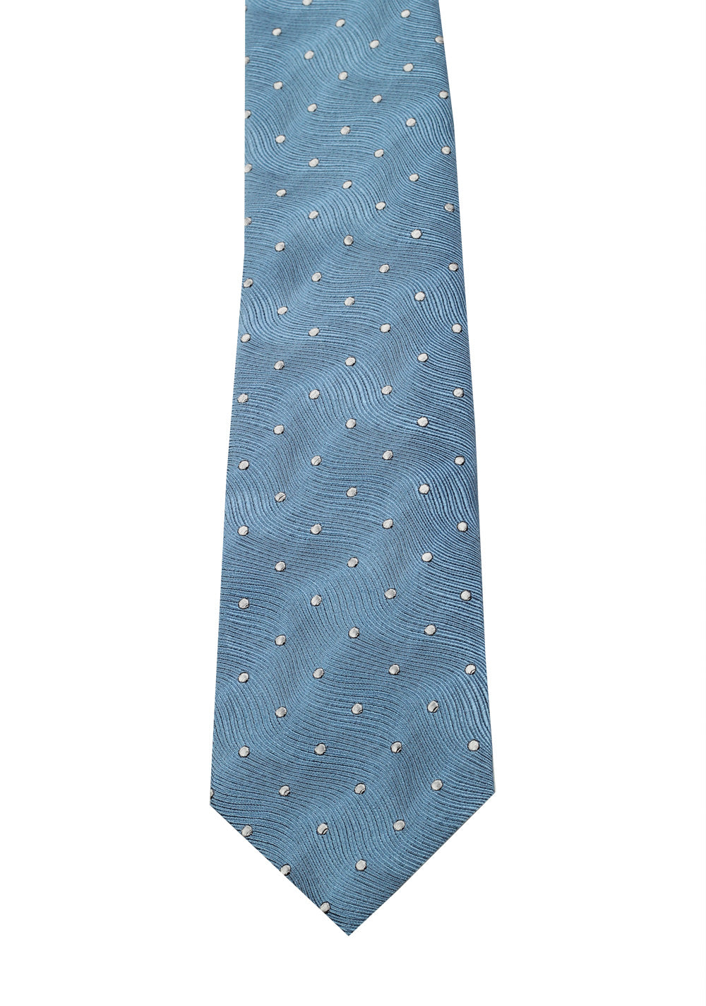 TOM FORD Patterned Blue Tie In Silk