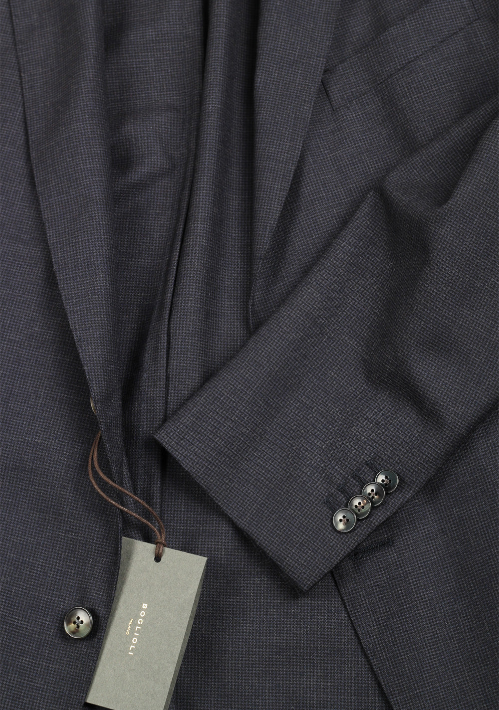 Boglioli K Jacket Gray Suit Size 54 / 44R U.S.
